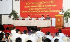 Hội nghị tổng kết chương trình nhà ở an toàn